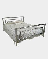 king size double bed stainless steel