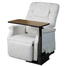 Deluxe Seat Lift Chair Overbed Left