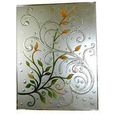 designer etched glass at rs 40 square