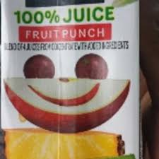 minute maid fruit punch and nutrition facts