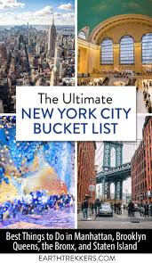 new york city bucket list 50 epic
