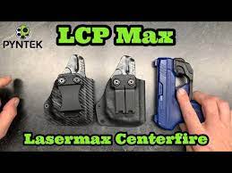 ruger lcp max with lasermax centerfire