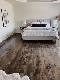 the look of adding hardwood floors in