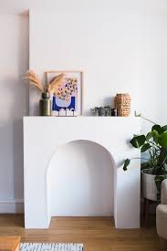 Diy Arched Faux Fireplace Fall For Diy