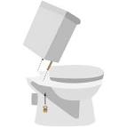 Rear outlet toilet installation