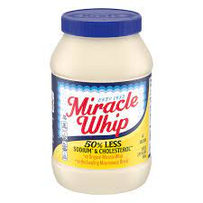 miracle whip dressing 50 less sodium