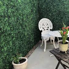 Artificial Boxwood Hedge Wall Panel