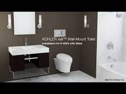 Veil Toilet With Bidet Seat
