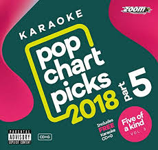 Zoom Karaoke Cd G Pop Chart Picks 2018 Part 5 Free Five Of A Kind Ladies Of Soul Cd G