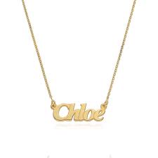small personalized 18k gold plated