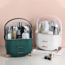 cosmetic makeup organizer dust water