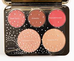 becca chagne collection face palette