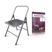 backless yoga chair for holding