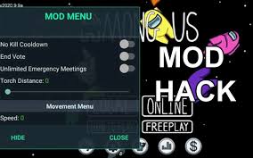 Among us has never been so fun when playing with friends, these new free mods allow you to have next level fun bluestacks can also be installed by clicking the blue button below, this free software acts as an emulator which allows you to play the free game among us on pc as well as mobile. Among Us Hack Download Among Us Mod Menu Apk V2020 11 17 No Ban No Kill Cool Down Time Complete Kill Task Fast Wall Speed Hack All Skins Pets Hats Unlocked