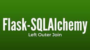 left outer join in flask sqlalchemy