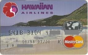 The credit limit on this card is amazing and constantly goes up (ultimately helps your credit score) but not worth the annual fee and the miles it gives you. Bank Card Hawaiian Airlines Wells Fargo United States Of America Col Us Mc 0196