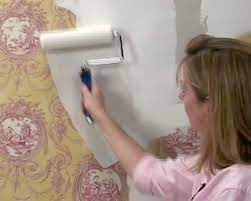 can you paint over wallpaper roman