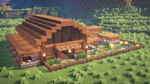minecraft how to build a barn for