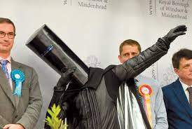 I think their fatal flaw is their hubris, the theresa may called a general election (in 2017). Lord Buckethead Reborn As Count Binface To Stand Against Boris Johnson Maidenhead Advertiser