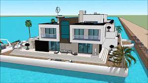 Sketchup + dwg dxf oth obj. Haus Planen Mit Sketchup Konstruktioun Luxus Container Haus Luxus Mode Immobilie Italy Architektur I Youtube