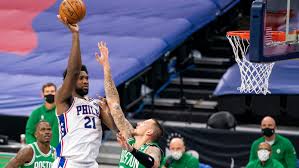 Statistics are updated at the end of the game. Embiid S 42 Lead 76ers Past Celtics 117 109