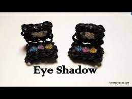rainbow loom makeup palette eye shadow
