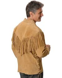 Buckskin shirts were generally made using 4 hides. Scully Men S Fringed Boar Suede Leather Long Sleeve Western Shirt Sheplers