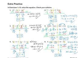 Alg1 1 2 Solving Multi Step Equations