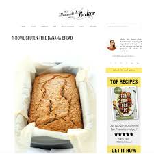 This bread may be a little denser, but with a strong banana flavor, than a banana bread made with eggs. 1 Bowl Gluten Free Banana Bread Minimalist Baker Recipes Are Na