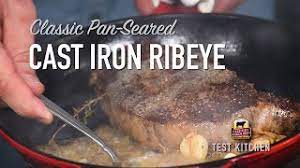clic pan seared ribeye steak recipe