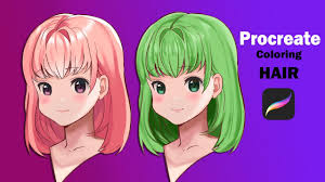 From subtle splashes to dramatic speckles, these kits will help you achieve them all! Procreate How To Color Anime Hair For Beginners Simple Easy Youtube