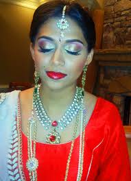 indian wedding glam makeup by renren