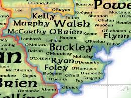 100 most irish surnames revealed
