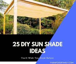 25 easy diy sun shade ideas for your