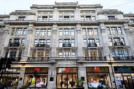h m regent street relaunches with uk