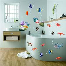 Cartoon Sea Fish Wall Stickers