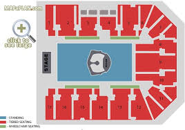 Birmingham Genting Arena Nec Lg Arena Detailed Seat