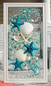 Sea Glass Art For Beach House Beach