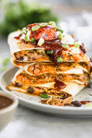 pulled pork quesadilla wellplated com