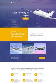 Airlinerra Private Airline Company Moto Cms Html Template