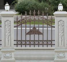Rongo Angle Bar Fence Design For Villa Garden View Decorative Garden Fence Rongo Product Details From Foshan Rongo Door Technology Co Ltd On