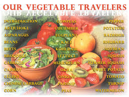 our vegetable travelers