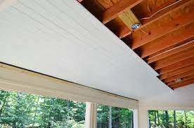 How To Install A Wood Plank Ceiling