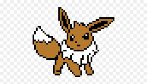 Visit for more grids just like this! Pixel Art Pokemon Eevee Hd Png Download Vhv