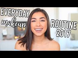 everyday makeup routine 2017 jeanine