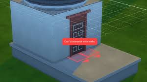 The Sims 4 Door Can T Intersect With