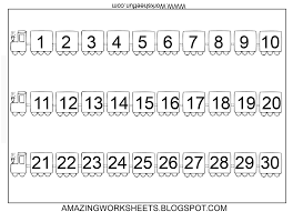 Train Number Chart 1 30 To Put On Wall Number Chart Free