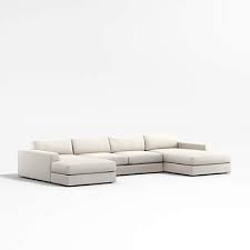 Deep Seat Double Chaise Sectional Sofa