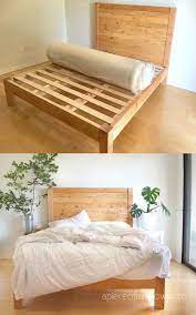 Diy Bed Frame Wood Headboard 1500