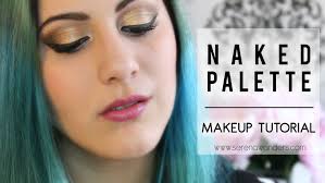 makeup tutorial with the palette